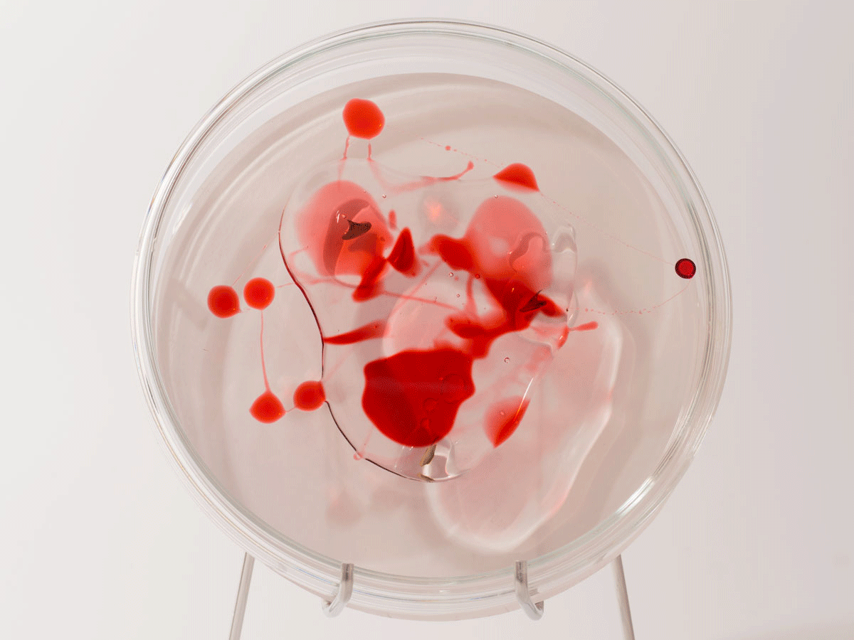 ANJA ASCHE - matter and light no. 3, object art, sculpture
