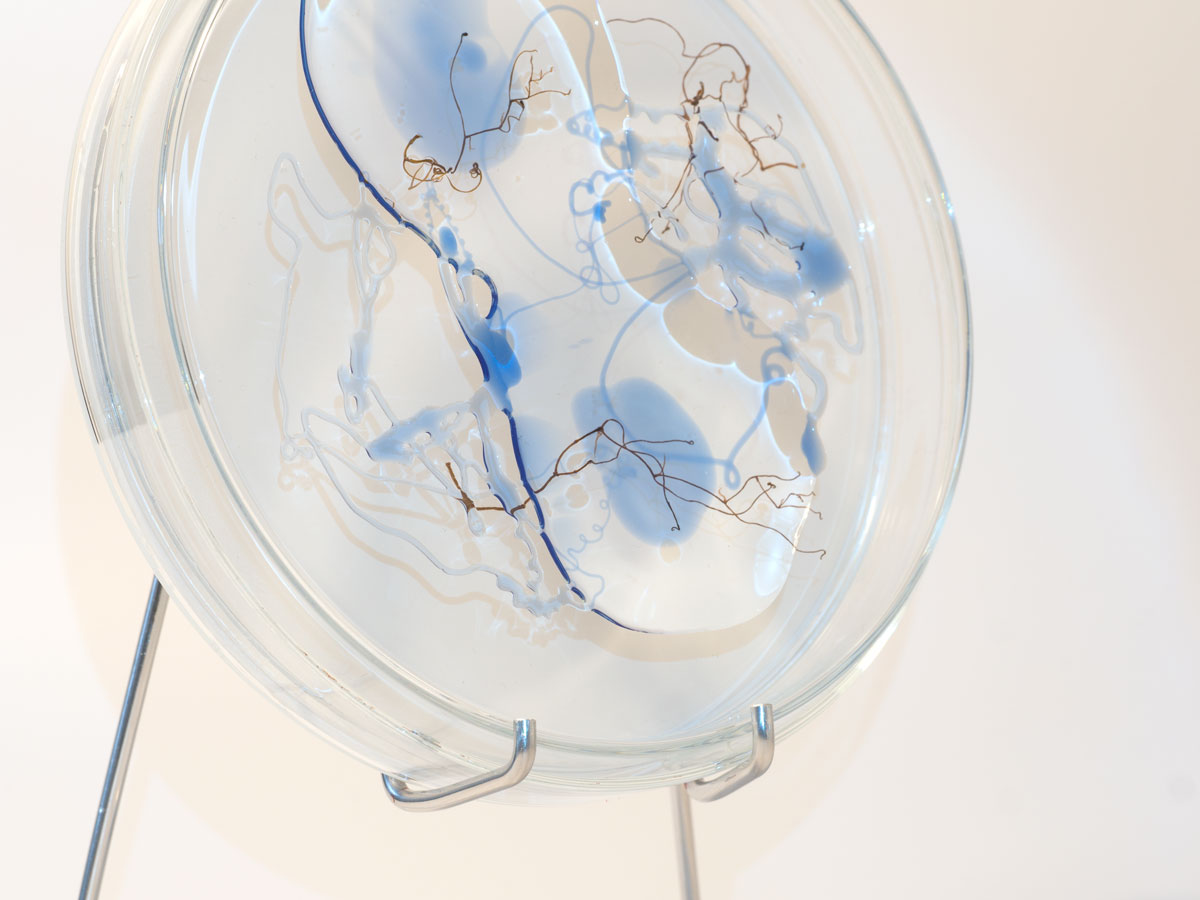 ANJA ASCHE - matter and light no.4, object art, mixed media