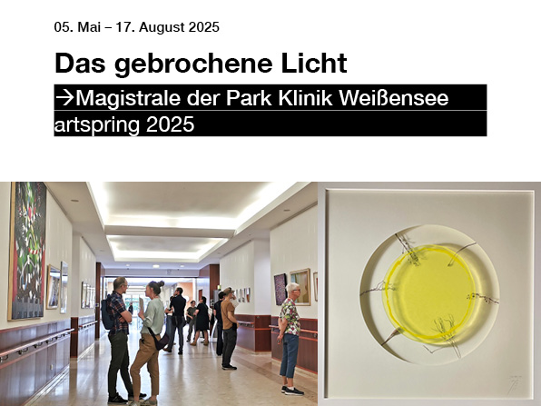 ANJA ASCHE. Group exhibition, Berlin 2025, PArk Klinik weißensee, Magistrale