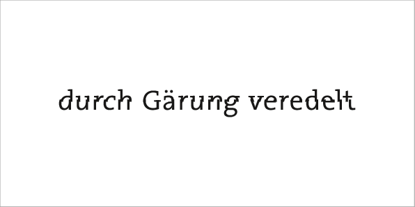Einladungskarte zur Gruppenausstellung "Durch Gärung veredelt" in der Lite-Haus Galerie, Berlin